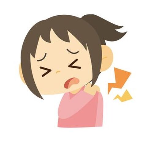 肩こり女性イラスト５